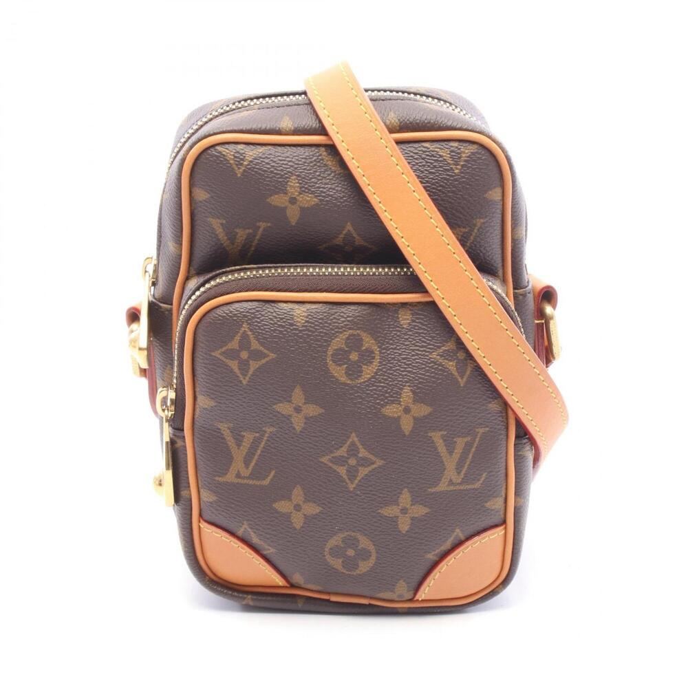 Louis Vuitton Amazon Monogram Shoulder Bag/Handbag, Coated Canvas and Leather...